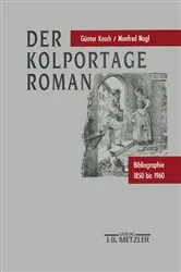 Book cover of Der Kolportage-Roman by Günter Kosch