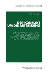 Book cover of Der Konflikt um die Abtreibung by Edith Gindulis
