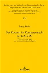 Book cover of Der Konzern im Kompetenzrecht der EuGVVO by Heinz-Peter Mansel