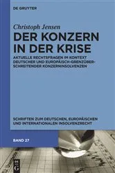 Book cover of Der Konzern in der Krise by Unknown