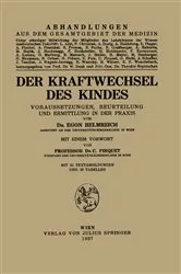 Book cover of Der Kraftwechsel des Kindes by Egon Helmreich