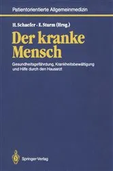 Book cover of Der kranke Mensch by Hans Schaefer