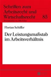 Book cover of Der Leistungsmaßstab im Arbeitsverhaeltnis by Abbo Junker