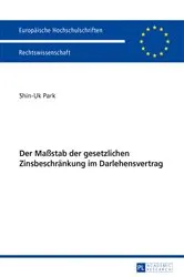 Book cover of Der Maßstab der gesetzlichen Zinsbeschraenkung im Darlehensvertrag by Unknown