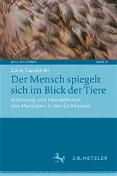 Book cover of Der Mensch spiegelt sich im Blick der Tiere by Carla Swiderski