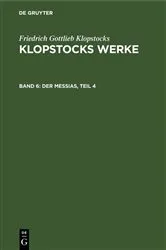 Book cover of Der Messias, Teil 4 by Friedrich Gottlieb Klopstocks