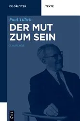 Book cover of Der Mut zum Sein (2nd ed.) by Paul Tillich