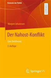 Book cover of Der Nahost-Konflikt (5th ed.) by Margret Johannsen