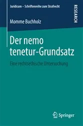 Book cover of Der nemo tenetur-Grundsatz by Momme Buchholz