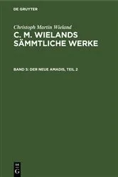 Book cover of Der neue Amadis, Teil 2 by Christoph Martin Wieland