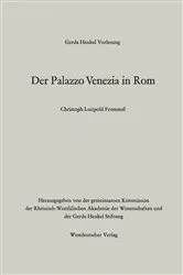 Book cover of Der Palazzo Venezia in Rom by Christoph Luitpold Frommel