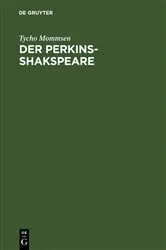 Book cover of Der Perkins-Shakspeare by Tycho Mommsen