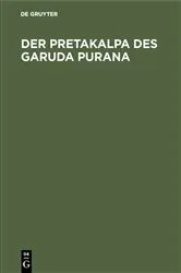 Book cover of Der Pretakalpa des Garuda Purana (2nd ed.) by Unknown