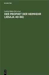 Book cover of Der Prophet der Heimkehr (Jesaja 40–66) by Ludvig Glahn