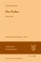 Book cover of Der Psalter by Notker der Deutsche