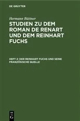 Book cover of Der Reinhart Fuchs und seine französische Quelle by Hermann Büttner
