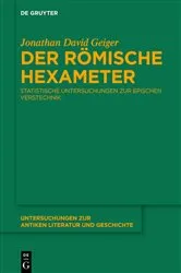 Book cover of Der römische Hexameter by Jonathan Geiger