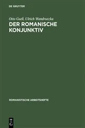 Book cover of Der romanische Konjunktiv by Otto Gsell
