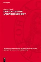 Book cover of Der Schluß der Labyadeninschrift by Ludwig Deubner
