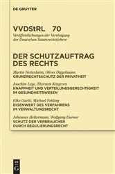 Book cover of Der Schutzauftrag des Rechts by Unknown