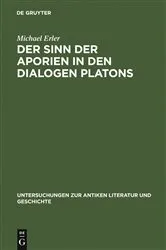 Book cover of Der Sinn der Aporien in den Dialogen Platons by Michael Erler