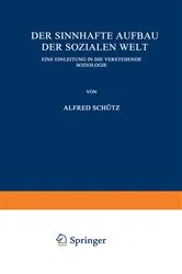 Book cover of Der sinnhafte Aufbau der sozialen Welt by Alfred Schütz