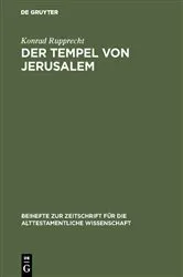 Book cover of Der Tempel von Jerusalem by Konrad Rupprecht