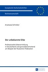 Book cover of Der unbekannte Erbe by Anastasia Schreiber