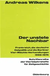 Book cover of Der unstete Nachbar by Andreas Wilkens