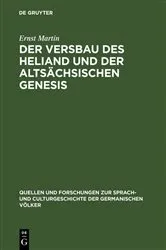 Book cover of Der Versbau des Heliand und der altsächsischen Genesis by Unknown