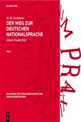 Book cover of Der Weg zur deutschen Nationalsprache, Teil 1 (2nd ed.) by Unknown