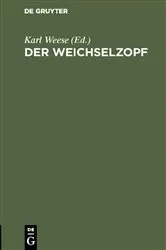 Book cover of Der Weichselzopf by Karl Weese
