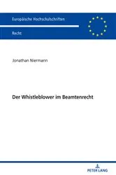 Book cover of Der Whistleblower im Beamtenrecht by Unknown