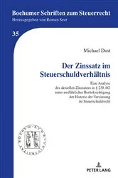 Book cover of Der Zinssatz im Steuerschuldverhaeltnis by Roman Seer