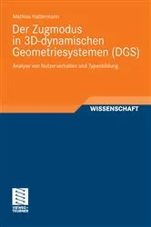 Book cover of Der Zugmodus in 3D-dynamischen Geometriesystemen (DGS) by Mathias Hattermann