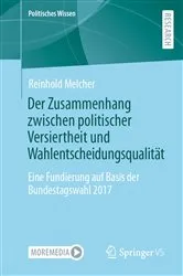 Book cover of Der Zusammenhang zwischen politischer Versiertheit und Wahlentscheidungsqualität by Reinhold Melcher