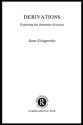 Book cover of Derivations by Juan Uriagereka