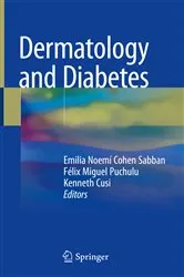 Book cover of Dermatology and Diabetes by Emilia Noemí Cohen Sabban