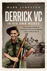 Book cover of Derrick VC in his own words by Mark Johnston