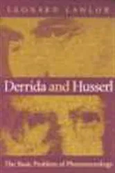 Book cover of Derrida and Husserl by Leonard Lawlor