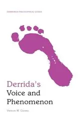 Book cover of Derrida's Voice and Phenomenon by Vernon W. Cisney