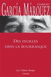 Book cover of Des Feuilles dans la bourrasque by Gabriel García Márquez