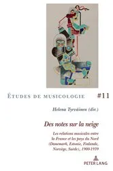 Book cover of Des notes sur la neige by Helena Tyrvainen