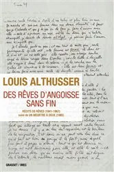 Book cover of Des rêves d'angoisse sans fin by Louis Althusser