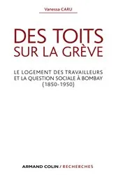 Book cover of Des toits sur la grève by Vanessa Caru