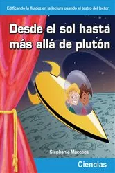 Book cover of Desde el Sol hasta más allá de Plutón by Stephanie Macceca