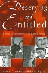 Book cover of Deserving and Entitled by Anne L. Schneider