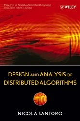 Book cover of Design and Analysis of Distributed Algorithms by Nicola Santoro