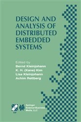 Book cover of Design and Analysis of Distributed Embedded Systems by Bernd Kleinjohann