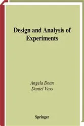 Book cover of Design And Analysis Of Experiments by D G Kabe